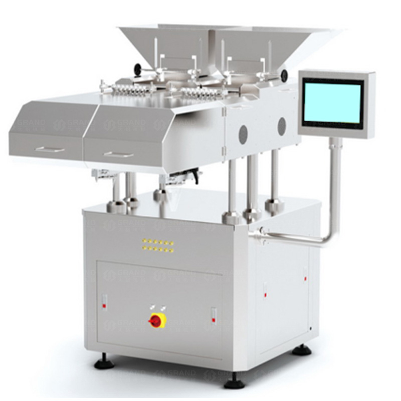 Electric counting and filling machine (counting by Infrared photoelectricity sensor)