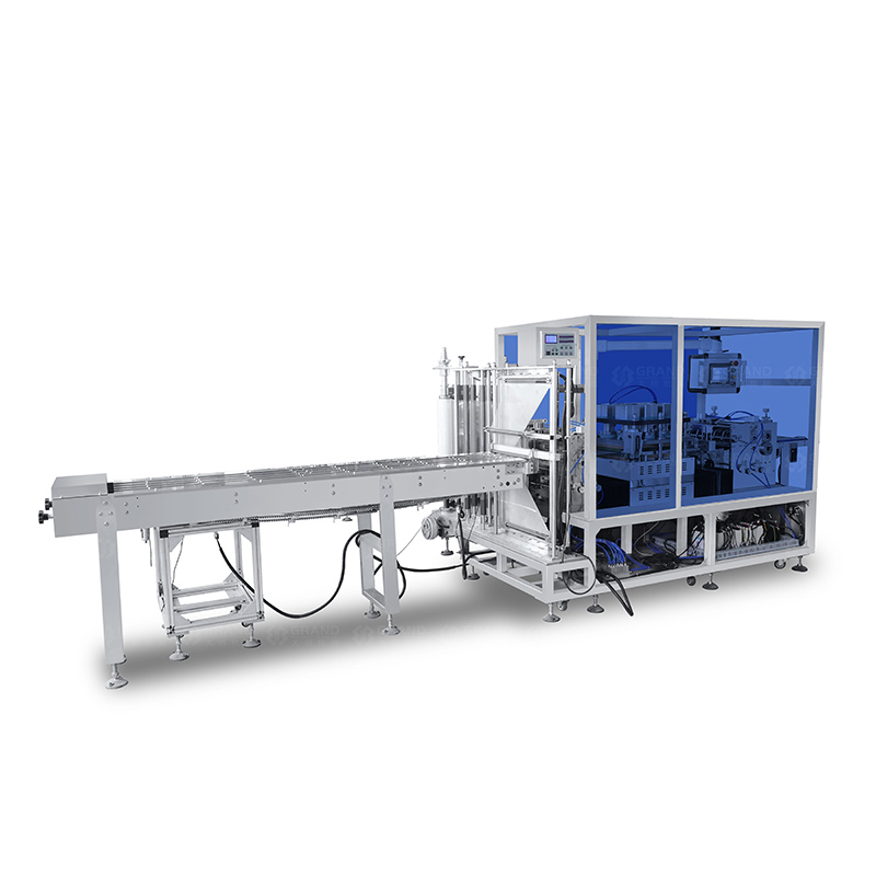 ZH-850PRO Double-sided labeling single roll film four-side sealing packaging machine (standard type)