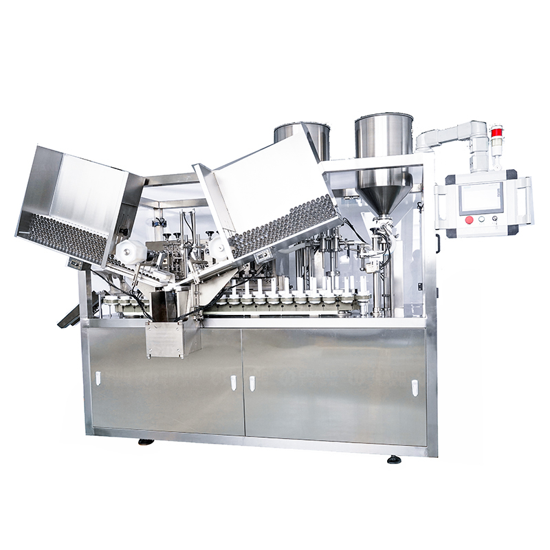 NF-120 Fully Automatic Aluminum Tube Filling and Sealing Machine